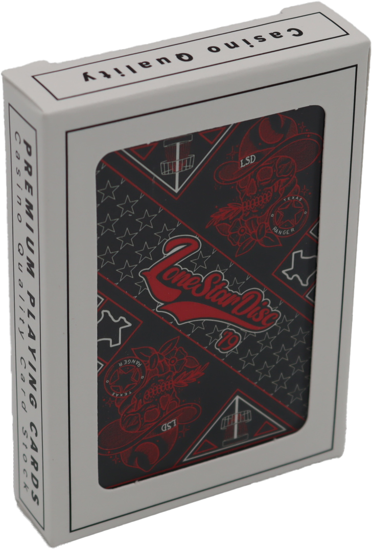 Lone Star Disc Deck of Playing Cards